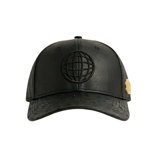 The Everyday — Black Leather / Ostrich Brim